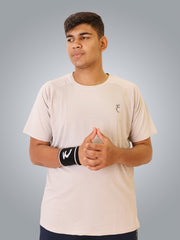 Power Tees Round Neck- OFF White efficult